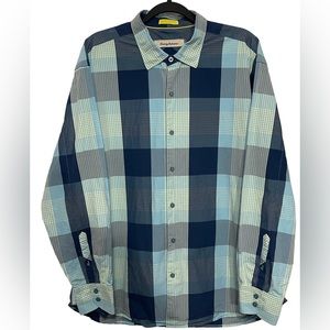 EUC Men’s Tommy Bahama Cotton Dress Shirt Size XL